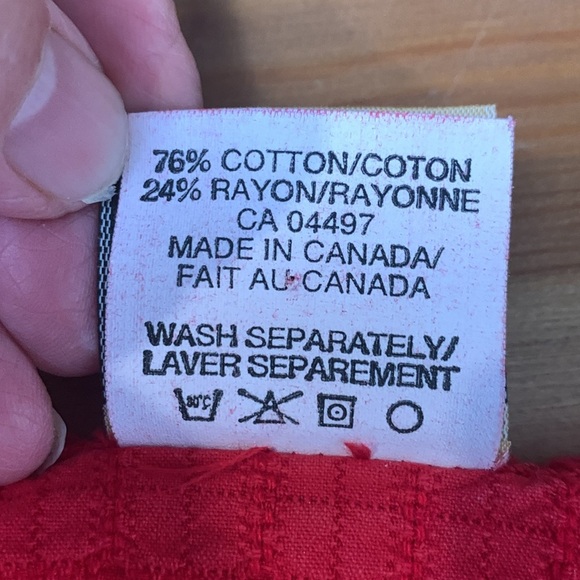 LA Seat Covers Vintage Red Vest w Silver Palm Tree Buttons - Picture 6 of 13